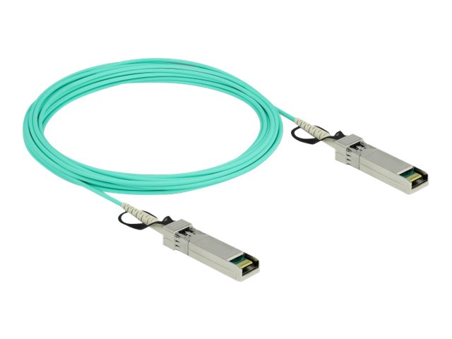 Delock - Netzwerkkabel - SFP+ (M) zu SFP+ (M) - 7 m - 3 mm - Glasfaser
