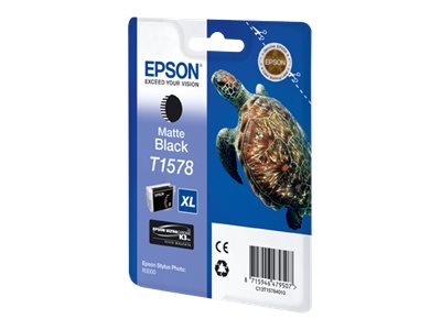 Epson T1578 - 25.9 ml - mattschwarz - Original - Blisterverpackung - Tintenpatrone