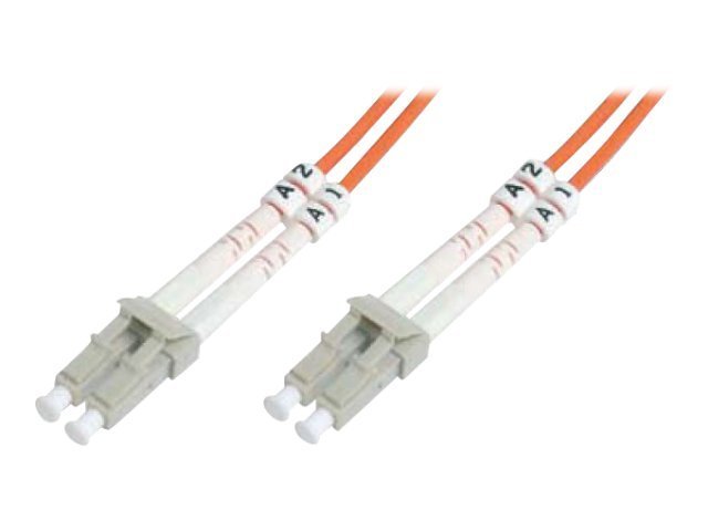 DIGITUS - Patch-Kabel - LC Multi-Mode (M) zu LC Multi-Mode (M) - 10 m - Glasfaser - 50/125 Mikrometer