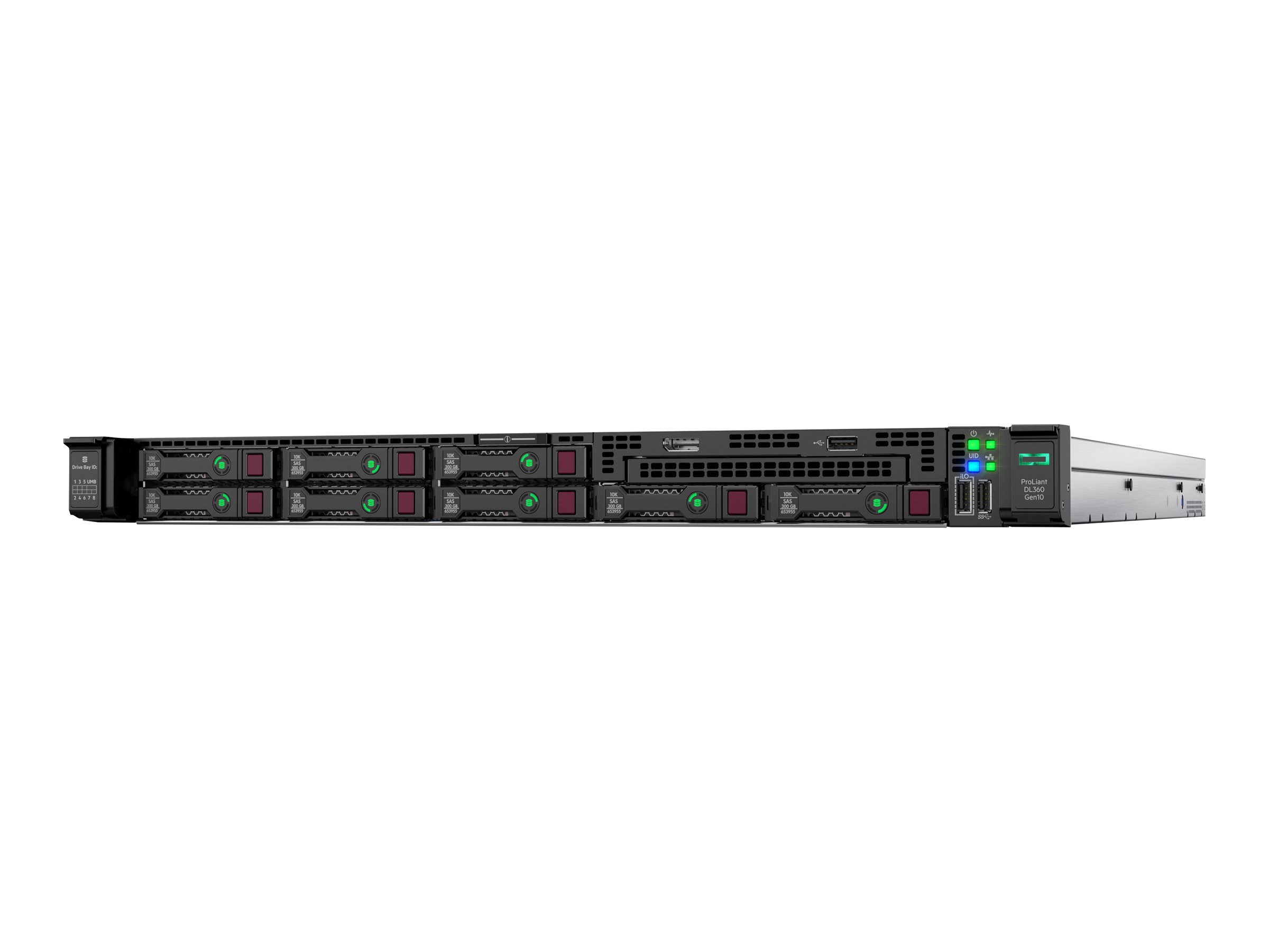 HPE ProLiant DL360 Gen10 Network Choice - Server - Rack-Montage - 1U - zweiweg - 1 x Xeon Gold 6226R / 2.9 GHz