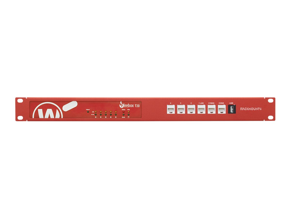 Rackmount.IT RM-WG-T6 - Montagesatz fr Netzwerkgerte - Rack montierbar - WatchGuard Red - 1U - 48.3 cm (19