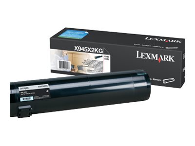 Lexmark - Hohe Ergiebigkeit - Schwarz - Original - Tonerpatrone LCCP - fr Lexmark X940e, X940e Page Plus Solution, X945e, X945e