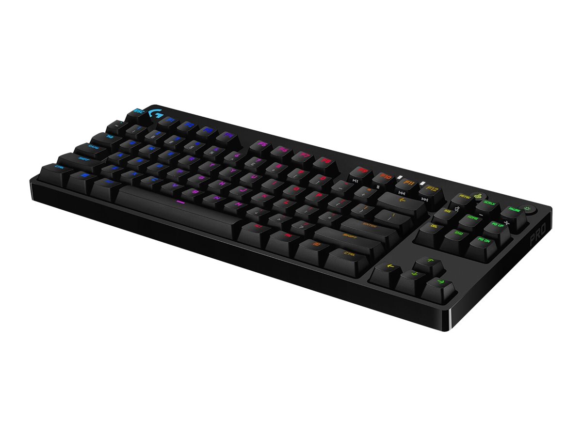 Logitech G Pro Mechanical Gaming Keyboard - Tastatur - backlit - USB - AZERTY - Französisch