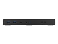 ICY BOX IB-DK2245AC - Dockingstation - USB-C / Thunderbolt 3 - 2 x HDMI, 2 x DP - GigE - 100 Watt