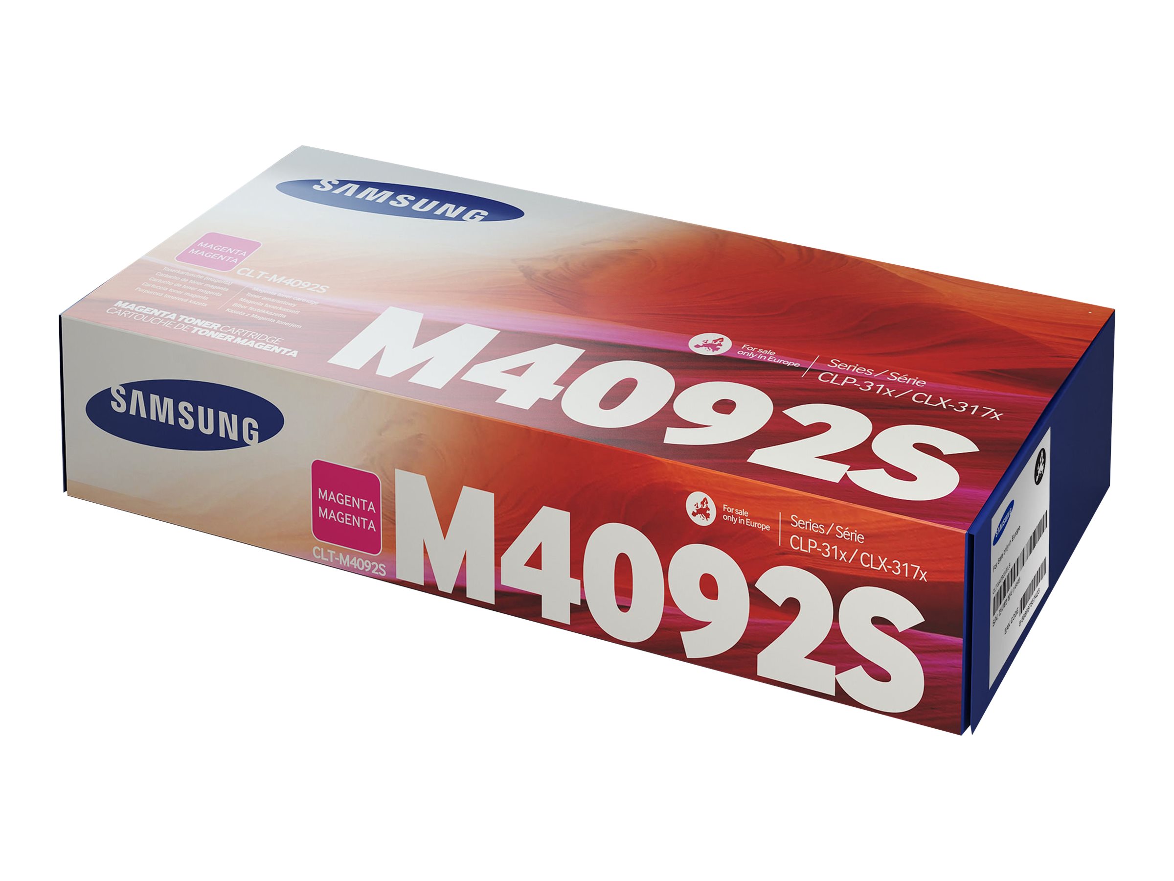 Samsung CLT-M4092S - Magenta - Original - Tonerpatrone (SU272A) - fr Samsung CLX-3170, CLX-3175, CLX-3176, CLX-4175