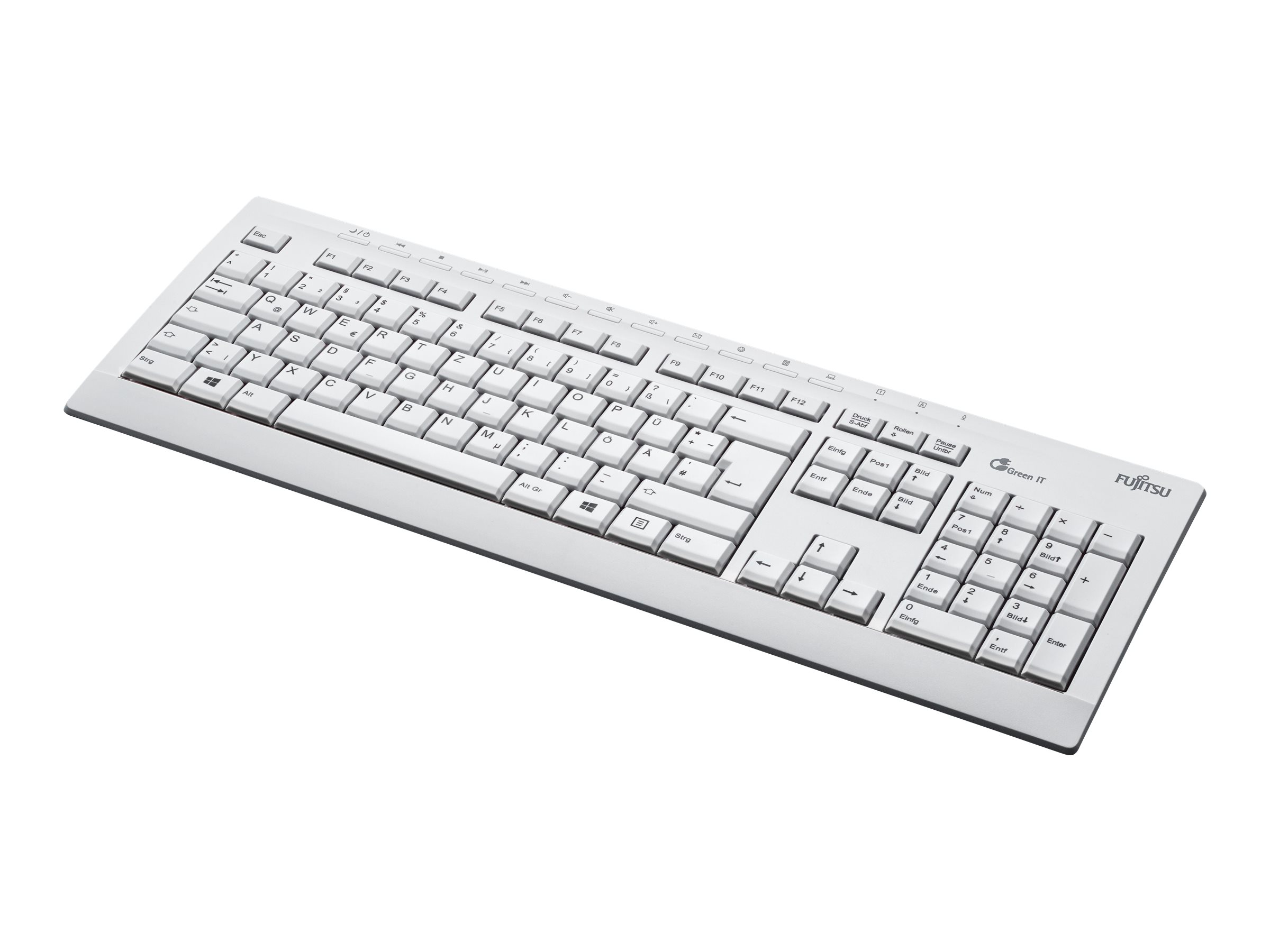 Fujitsu KB521 ECO - Tastatur - USB - Nordisch - fr Celsius H7510, J5010, W5010; ESPRIMO D7010, D7011, D9010, D9011, G5010, G901
