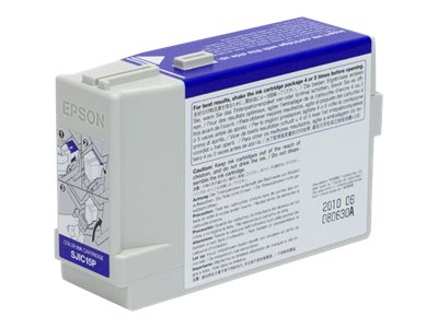 Epson SJIC15P - Farbe (Cyan, Magenta, Gelb) - Original - Tintenpatrone - fr Epson TM-C3400-LT; TM C3400, C610