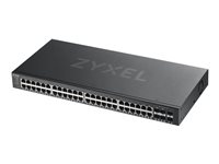 Zyxel GS1920-48v2 - Switch - Smart - 48 x 10/100/1000 + 4 x Kombi-Gigabit-SFP + 2 x Gigabit SFP - an Rack montierbar