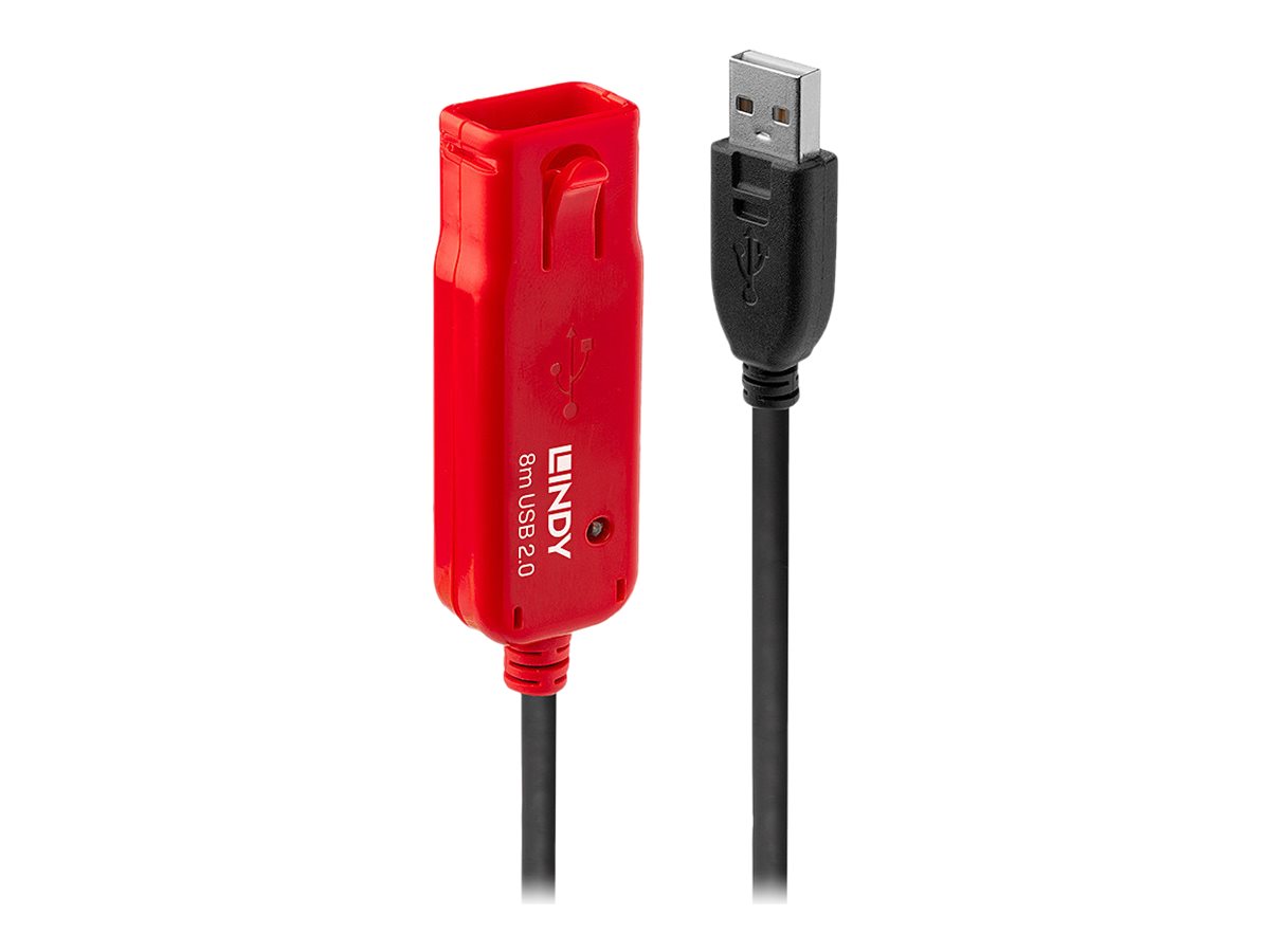 Lindy USB 2.0 Active Extension Cable Pro - USB-Verlngerungskabel - USB (M) zu USB (W) - USB 2.0 - 8 m - aktiv