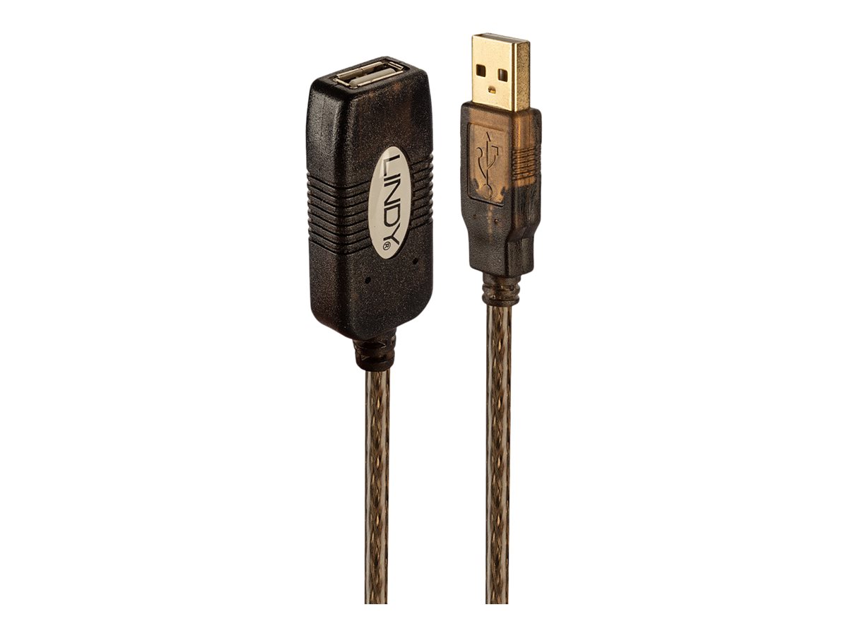 Lindy - USB-Verlngerungskabel - USB (M) zu USB (W) - USB 2.0 - 20 m - aktiv