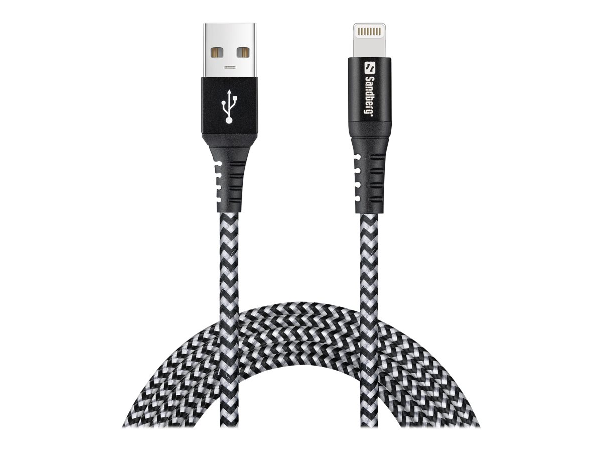 Sandberg Active - Lightning-Kabel - Lightning männlich zu USB männlich - 2 m - für Apple iPad/iPhone/iPod (Lightning)