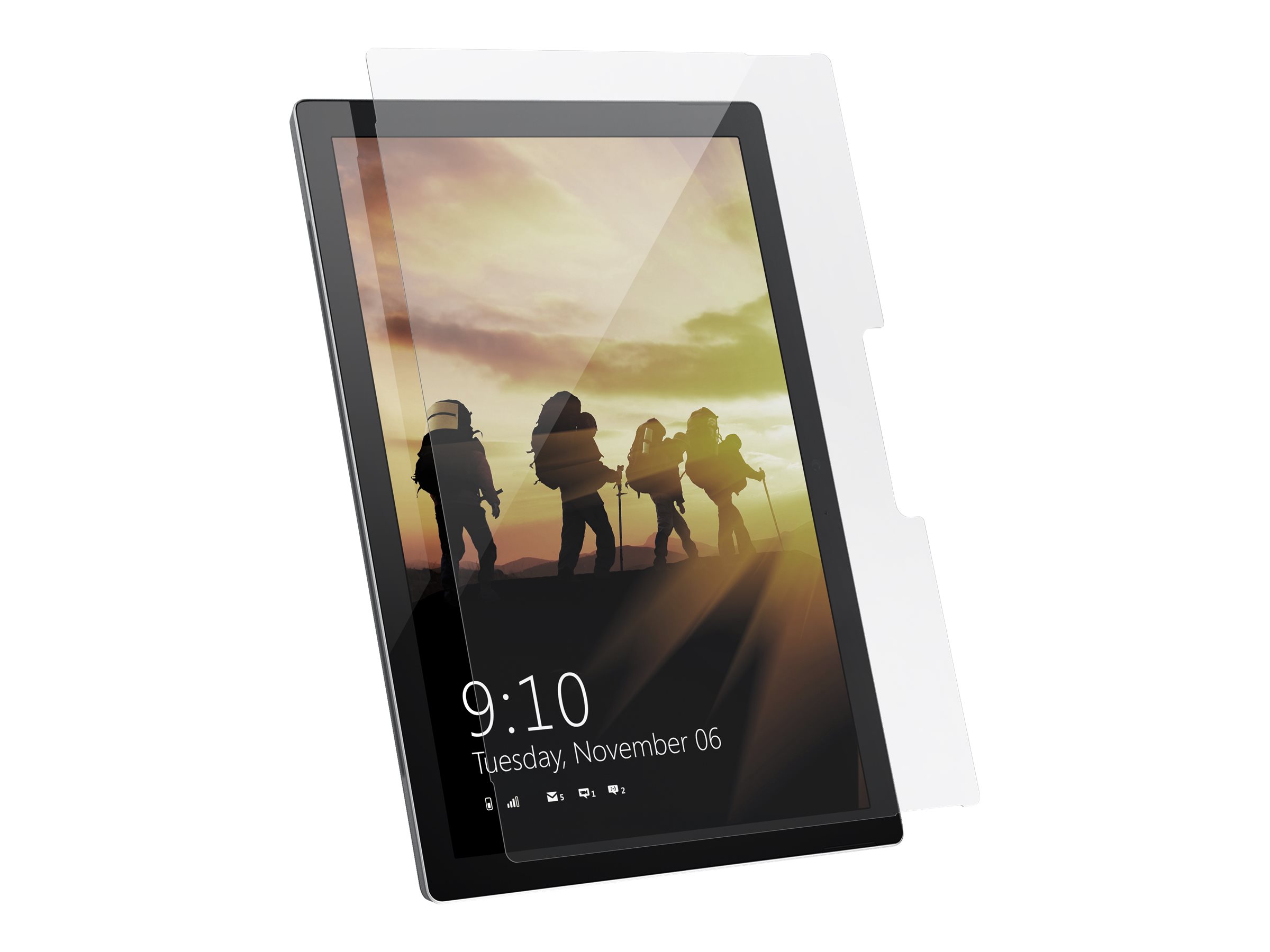 UAG Screen Protector for Microsoft Surface Go 3/Go 2/Go [10.5-inch] - Glass Clear - Bildschirmschutz fr Tablet - Glas - Ultra C