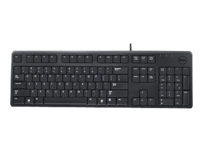 Dell KB212-B QuietKey - Tastatur - USB - fr Chromebook 11; Latitude 3540, 3540 BTX