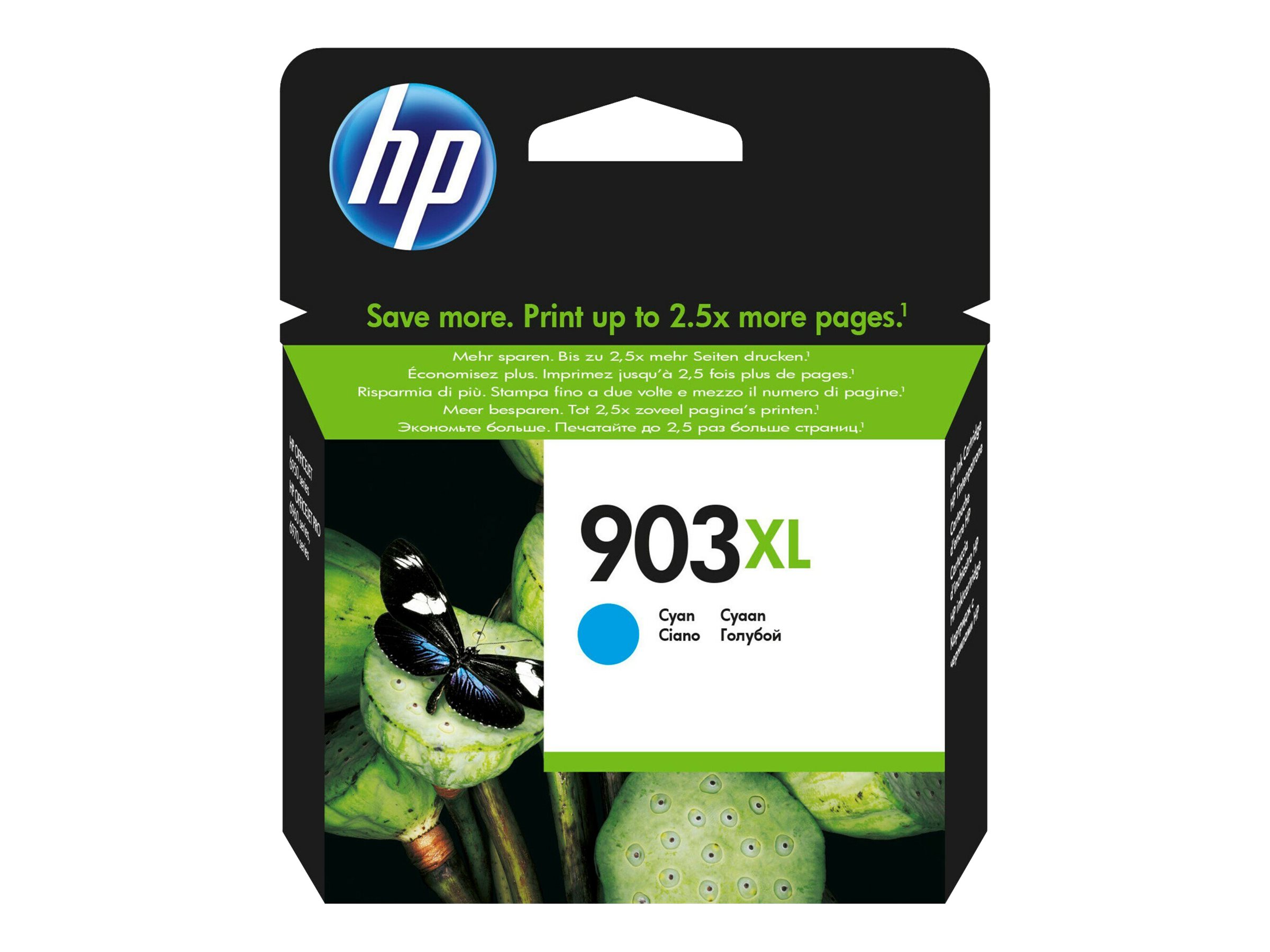 HP 903XL - 8.5 ml - Hohe Ergiebigkeit - Cyan - original - Blisterverpackung