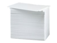 Zebra - Polyvinylchlorid (PVC) - weiss - CR-80 Card (85.6 x 54 mm) 500 Stck. Karten - fr Zebra P100i, P110i, P110m, P120i, P330