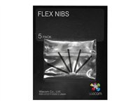 Wacom Flex Pen Nibs for Intuos4 - Digitale Stiftspitze (Packung mit 5) - fr Intuos4 Large, Medium, Small, Wireless, X-Large
