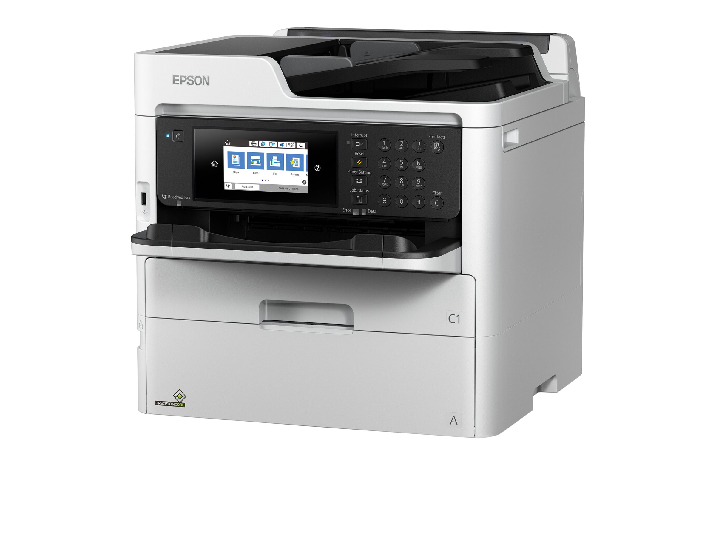 Epson WorkForce Pro WF-C579RDWF BAM - Multifunktionsdrucker - Farbe - Tintenstrahl - A4/Legal (Medien) - bis zu 21 Seiten/Min. (