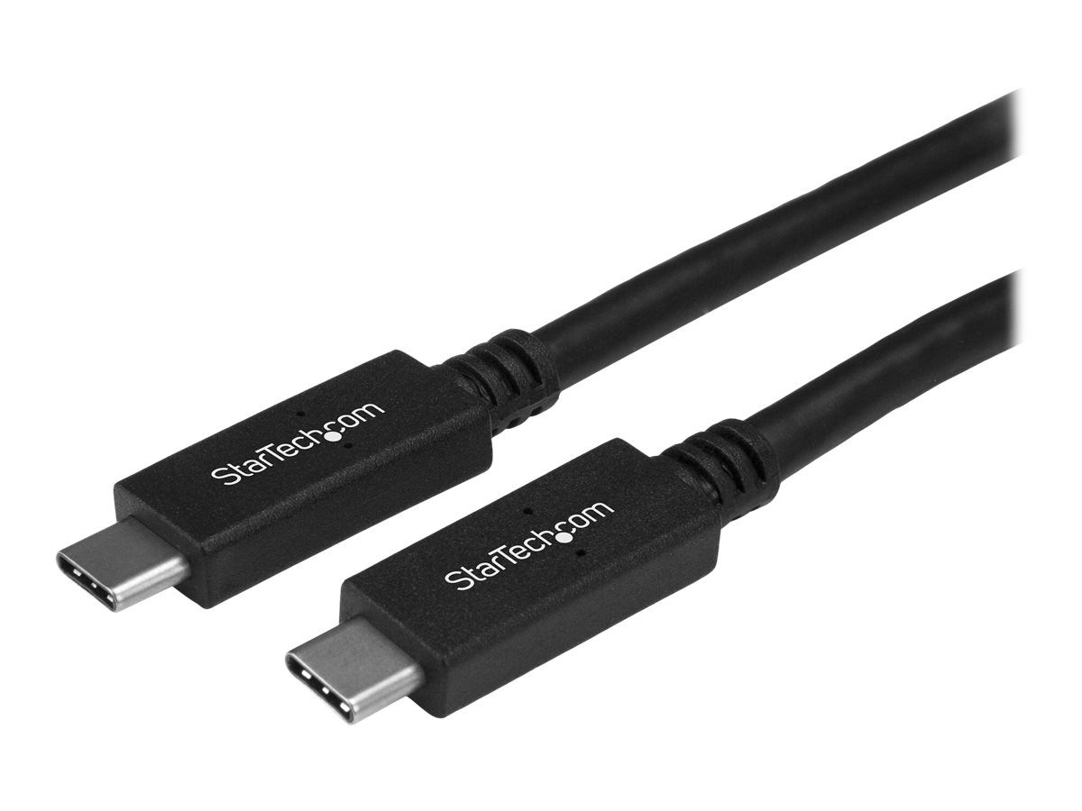 StarTech.com 1m USB 3.1 USB-C Kabel - USB 3.1 Anschlusskabel - USB-Kabel - 24 pin USB-C (M) zu 24 pin USB-C (M) - USB 3.1 - 1 m