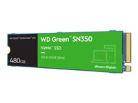 WD Green SN350 NVMe SSD WDS480G2G0C - SSD - 480 GB - intern - M.2 2280 - PCIe 3.0 x4 (NVMe)