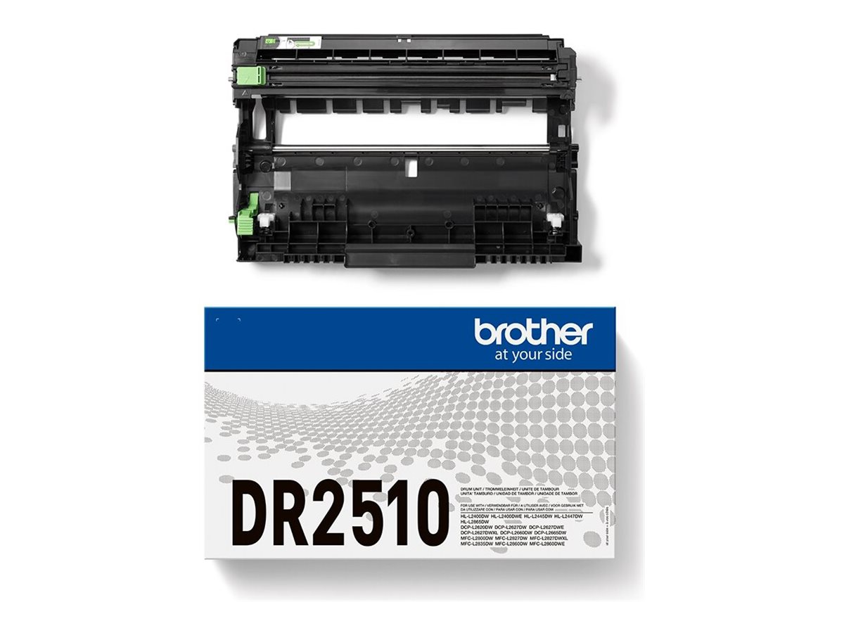 Brother DR2510 - Original - Box - Trommeleinheit - fr Brother DCP-L2620, DCP-L2627, DCP-L2660, HL-L2447, MFC-L2800, MFC-L2827, 