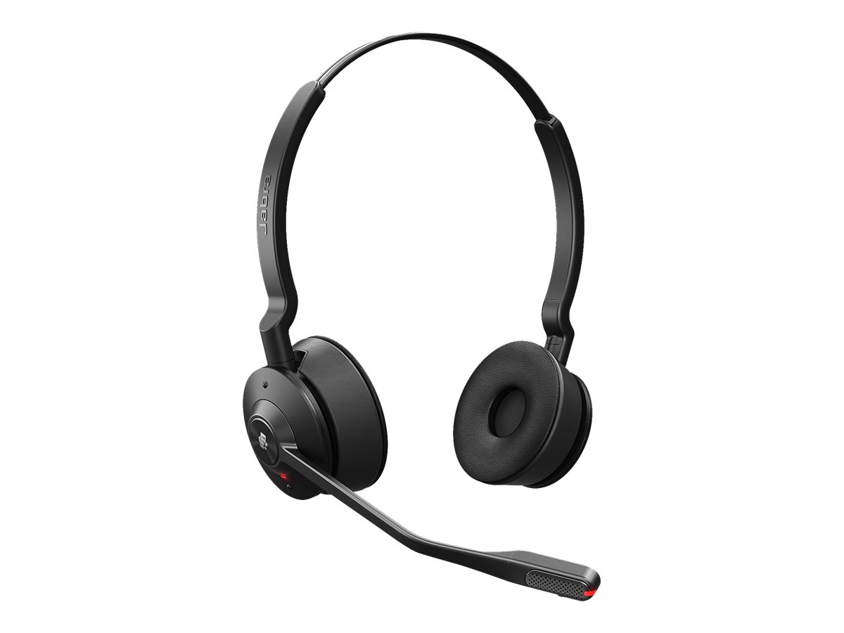 Jabra Engage 55 Stereo - Headset - On-Ear - DECT - kabellos - Zertifiziert für Microsoft Teams