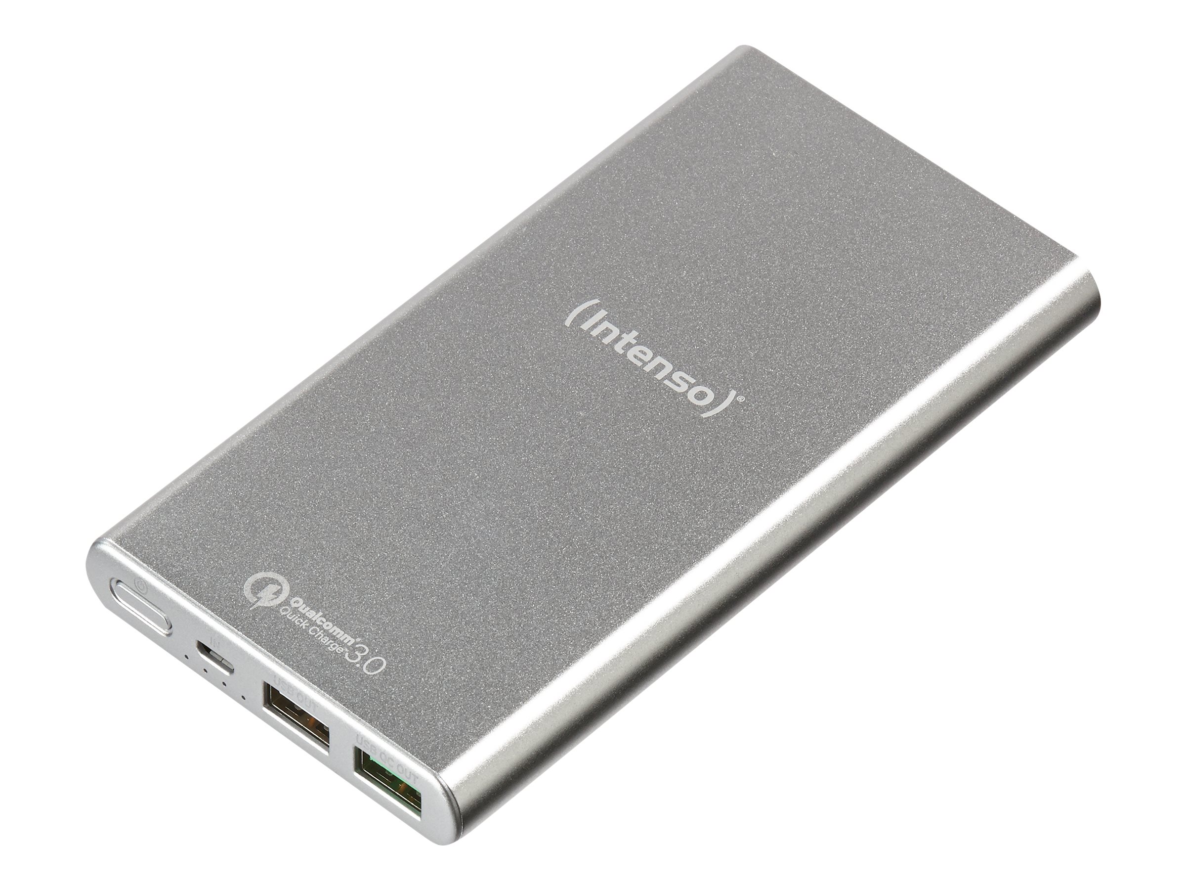 Intenso Powerbank Q10000 - Powerbank - 10000 mAh - 3.1 A - QC 3.0 - 2 Ausgabeanschlussstellen (USB)