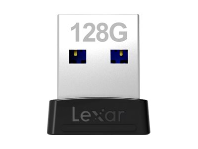 Lexar JumpDrive s47 - USB-Flash-Laufwerk - 128 GB - USB 3.1 - Schwarz