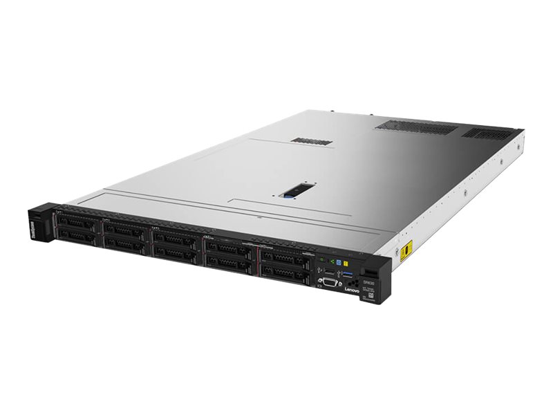 Lenovo ThinkSystem SR630 7X02 - Server - Rack-Montage - 1U - zweiweg - 1 x Xeon Gold 6230 / 2.1 GHz