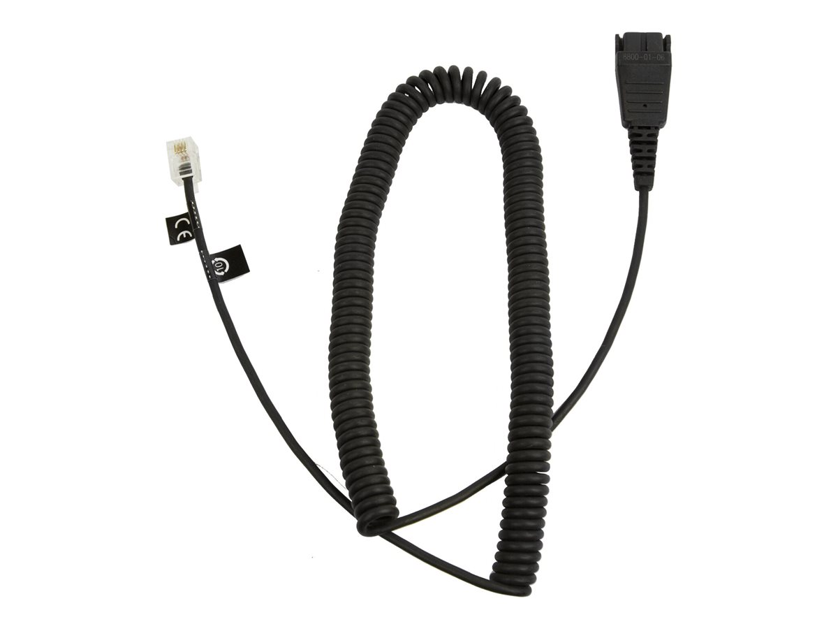 Jabra - Headset-Kabel - Quick Disconnect zu RJ-10 - 2 m