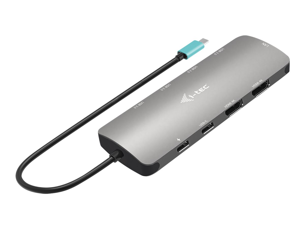 i-Tec Nano Dock - Dockingstation - fr Tablet, Notebook - USB4 / Thunderbolt 4 - 2 x HDMI - 1GbE