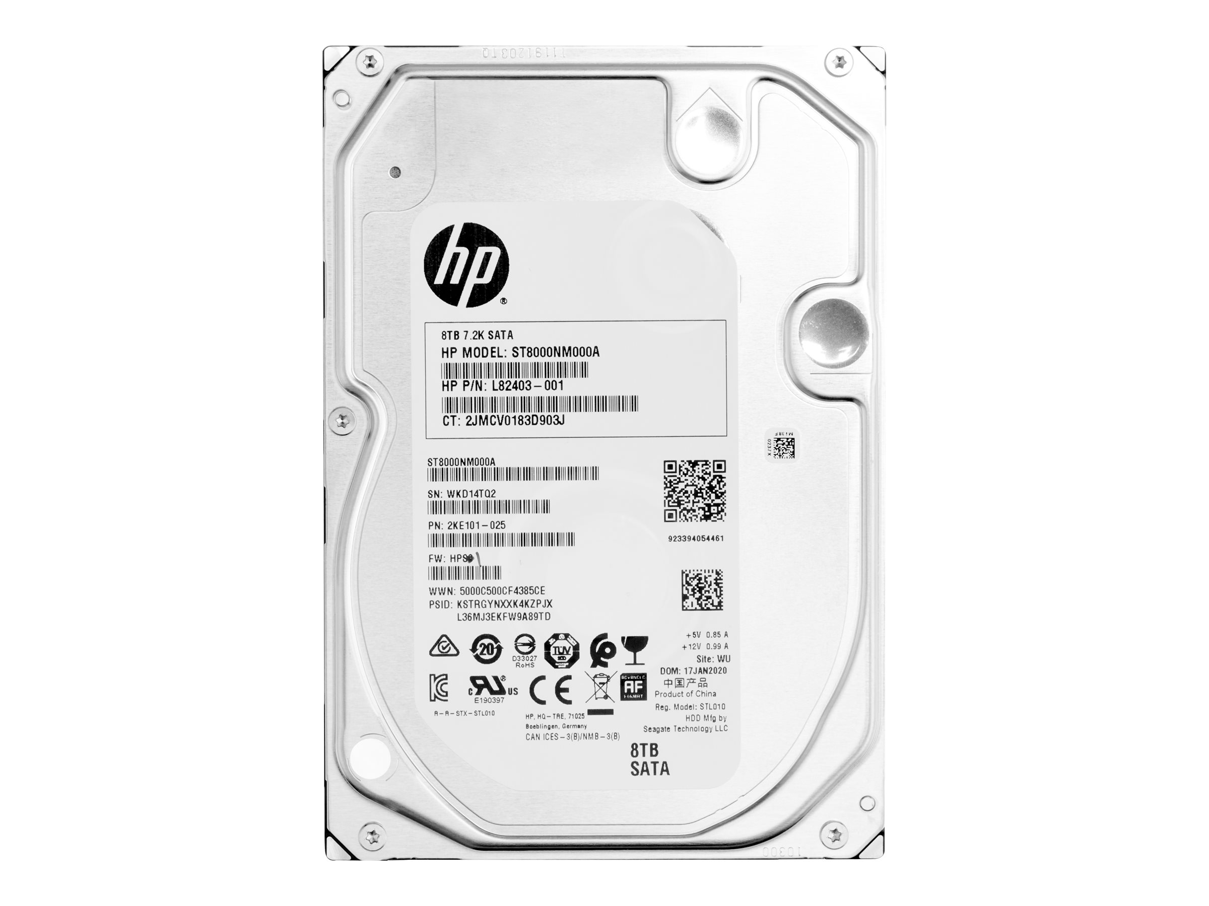 HP - Festplatte - 8 TB - intern - 3.5