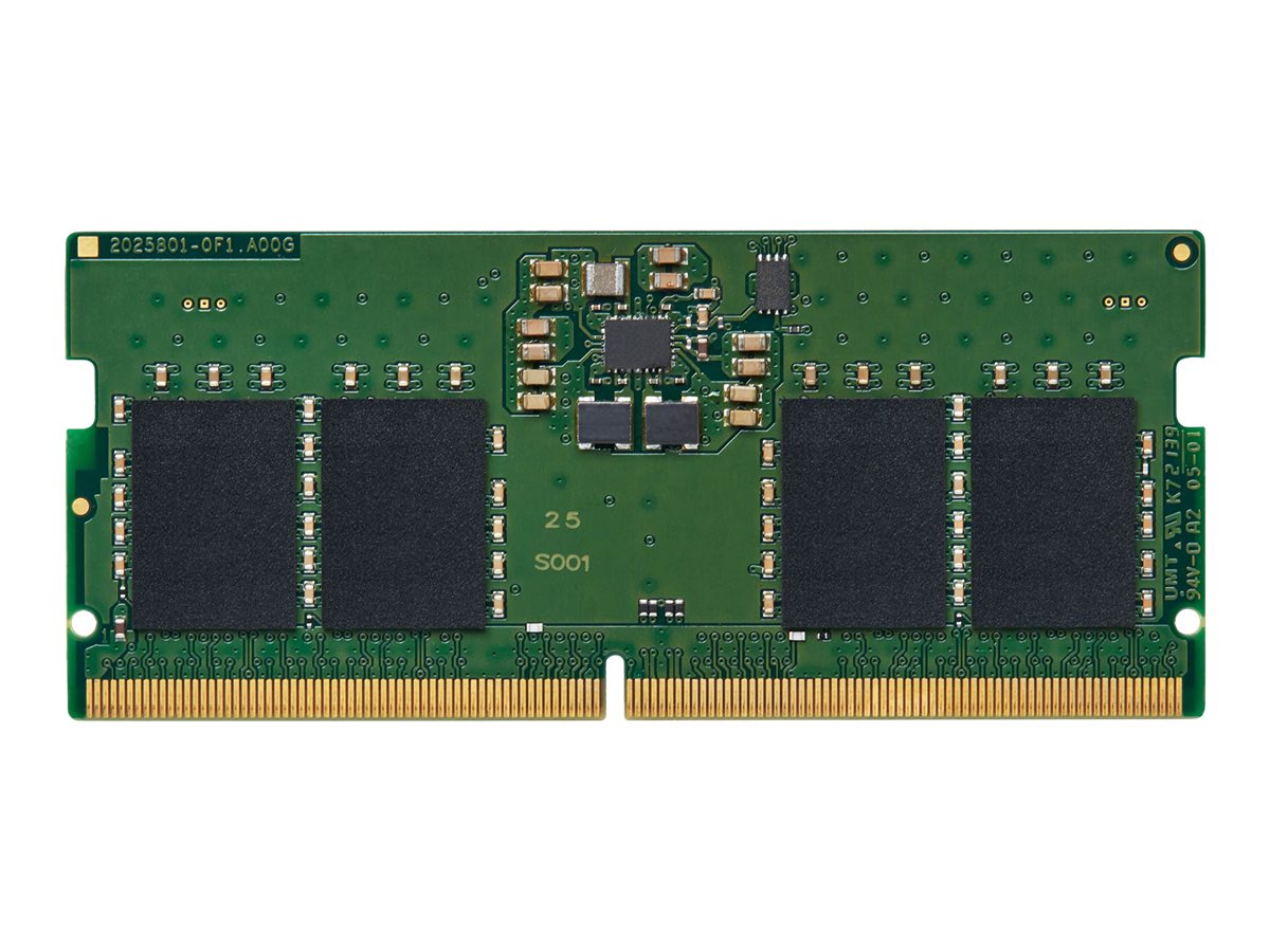 Kingston ValueRAM - DDR5 - Modul - 8 GB - SO DIMM 262-PIN - 4800 MHz / PC5-38400