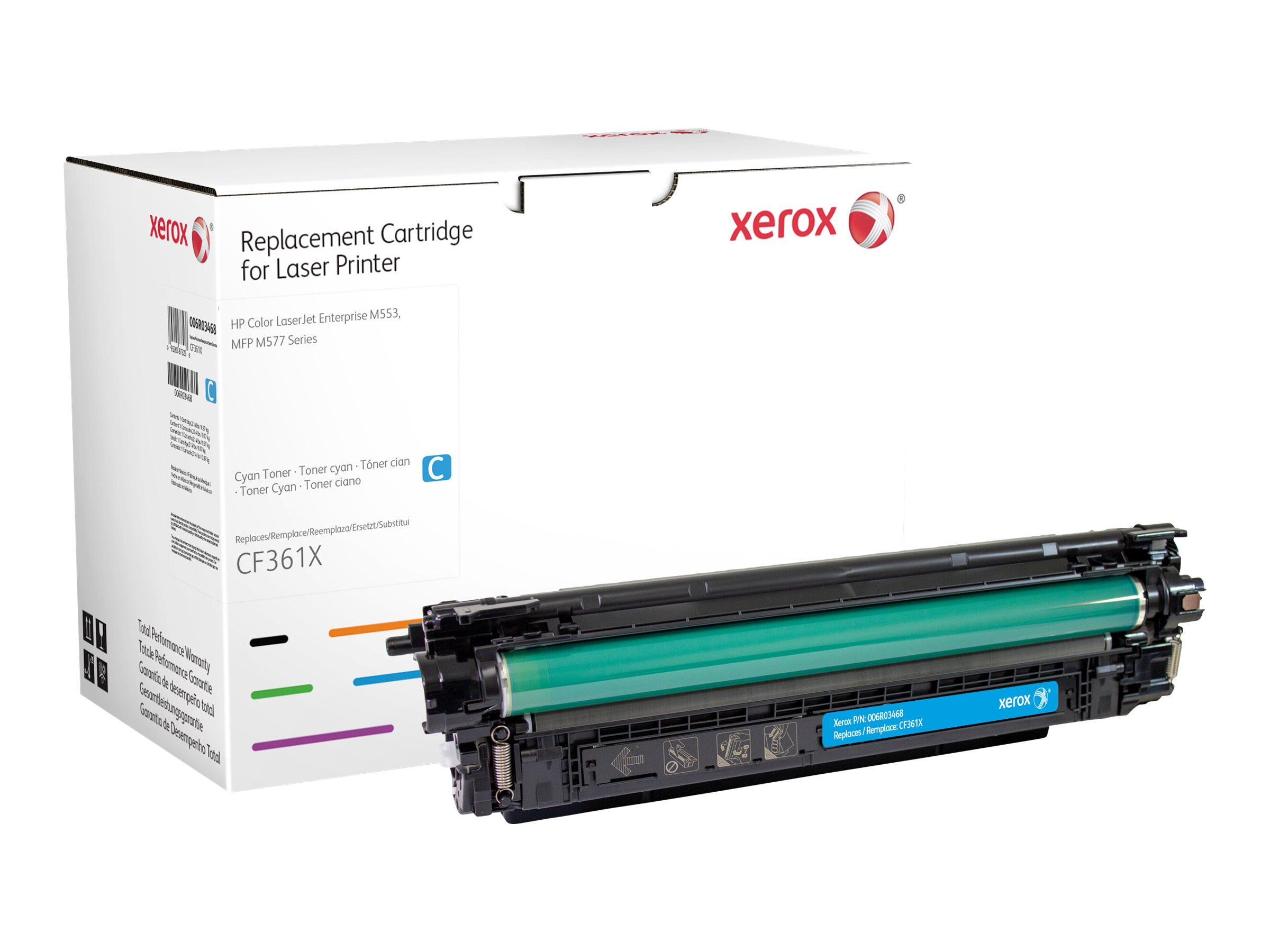 Xerox - Cyan - kompatibel - Tonerpatrone - fr HP Color LaserJet Enterprise MFP M577; LaserJet Enterprise Flow MFP M577