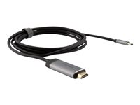 Verbatim - Video- / Audiokabel - 24 pin USB-C mnnlich zu HDMI mnnlich - 1.5 m - 4K Untersttzung