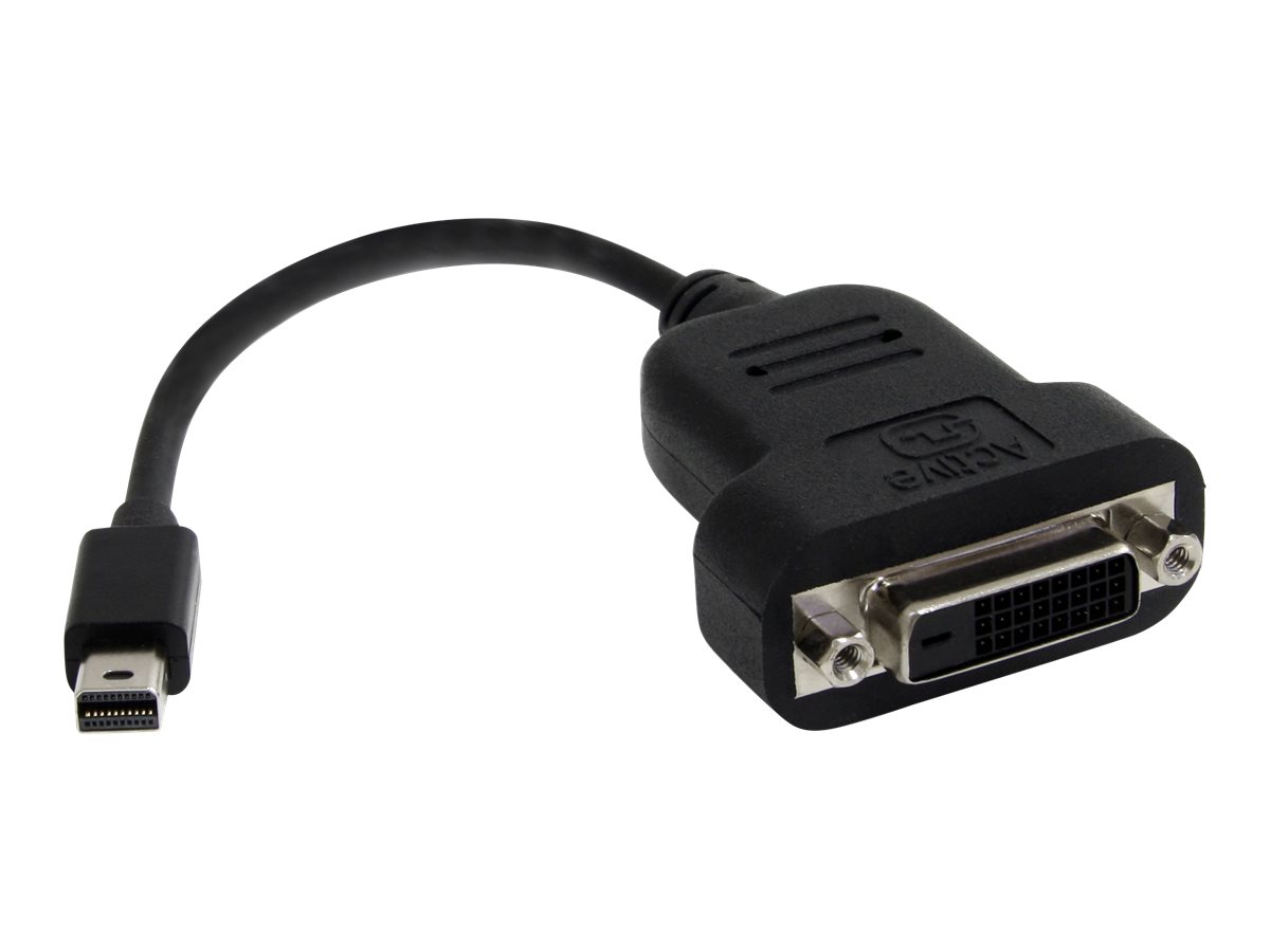 StarTech.com Aktiver Mini DisplayPort auf DVI Adapter - mDP zu DVI (Stecker/Buchse) Konverter - 1920x1200 - DVI-Adapter - Dual L