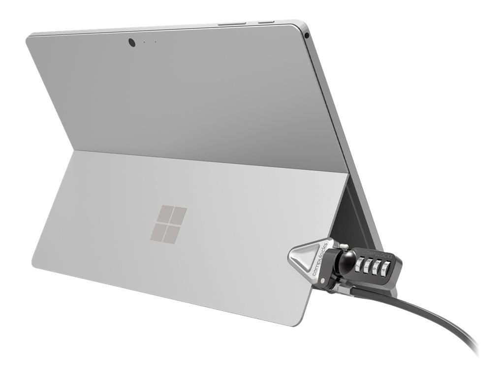 Compulocks Microsoft Surface Pro & Go Lock Adapter & Combination Cable Lock - Sicherheitsschloss - fr Microsoft Surface Go, Pro