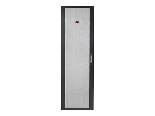 APC NetShelter SV Perforated Flat Door - Rack-Tr - Schwarz - 42HE - fr P/N: NBPD0160A, NBWL0355A, SMX3000HV-BR, SRT1000RMXLI, 