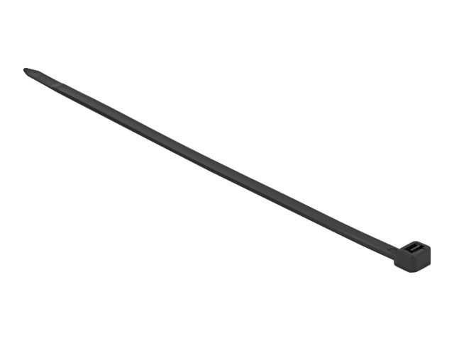 Delock - Kabelbinder - UV-bestndig - 1.22 m - Schwarz (Packung mit 10)
