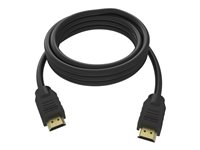 VISION Professional - HDMI-Kabel mit Ethernet - HDMI mnnlich zu HDMI mnnlich - 2 m - Schwarz - 4K Untersttzung