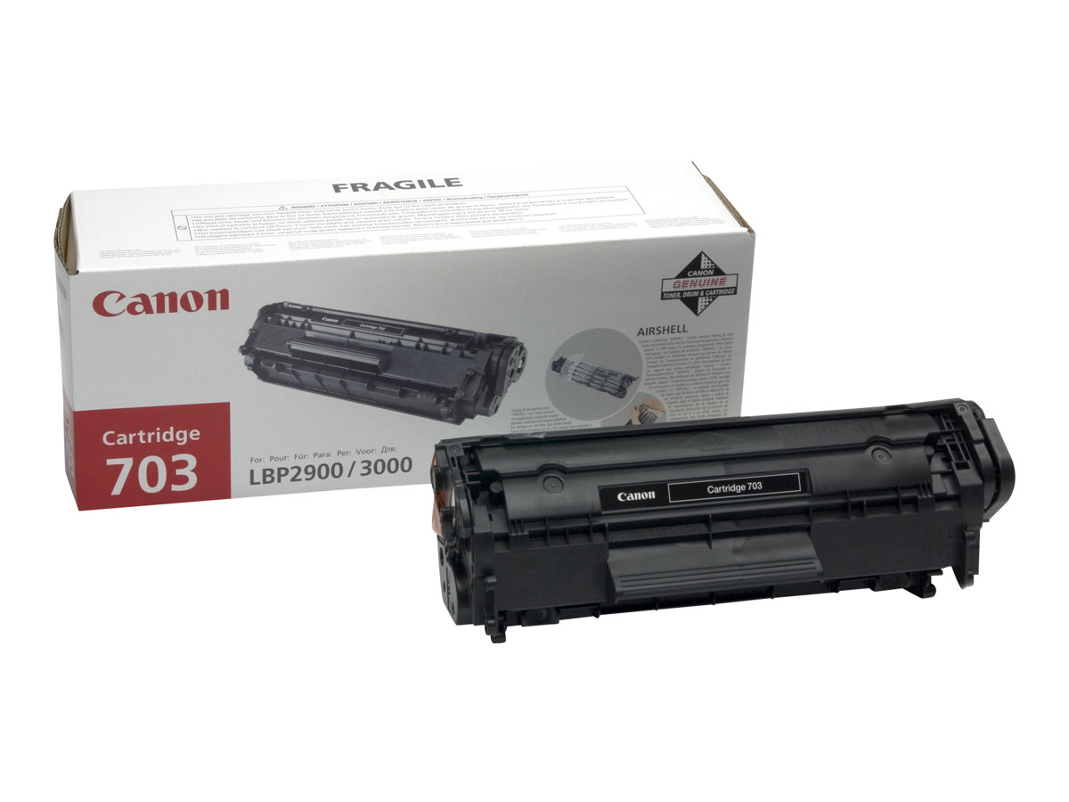 Canon 703 - Schwarz - Original - Tonerpatrone - für i-SENSYS LBP2900, LBP2900B, LBP3000; Laser Shot LBP-2900, 3000