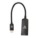 V7 - Videoadapter - 24 pin USB-C (M) zu DisplayPort (M) - Thunderbolt 3 / DisplayPort 1.4 - Support von 8K 30 Hz - Schwarz