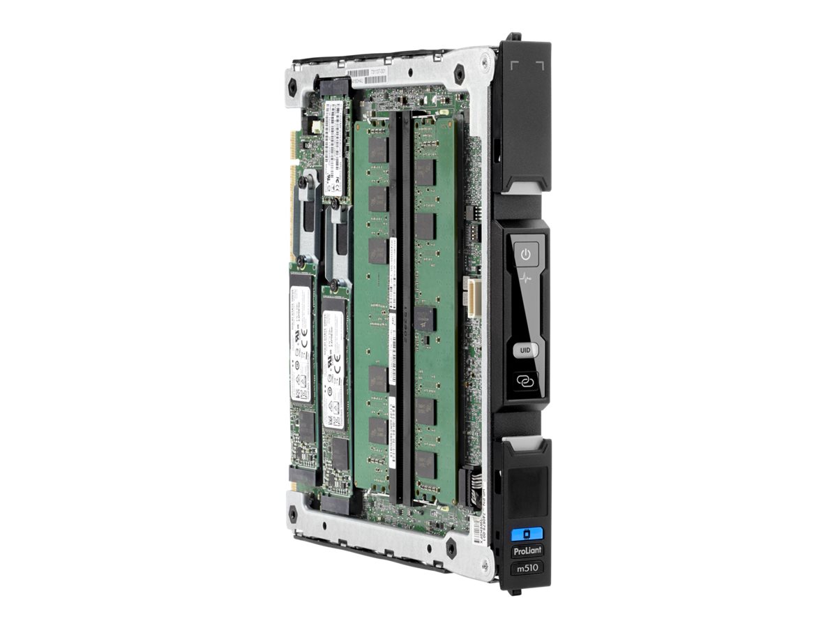 HPE ProLiant m510 - Server - Einschub - 1-Weg - 1 x Xeon D-1587 / 1.7 GHz - RAM 0 GB