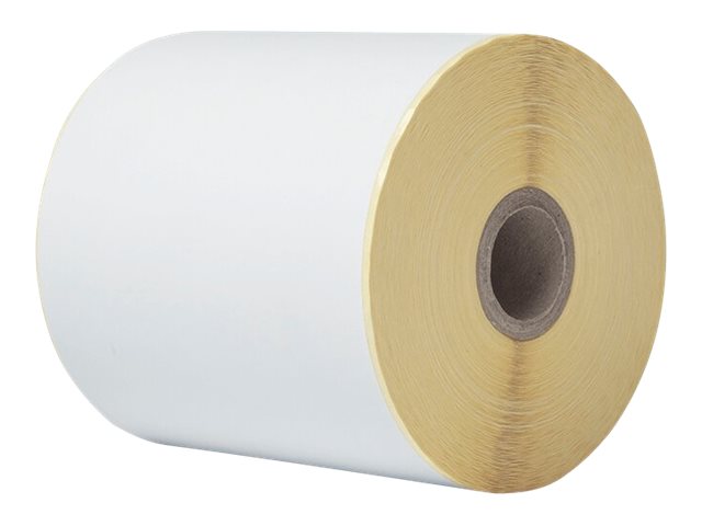 Brother - Selbstklebend - weiss - Rolle (10,2 cm x 58 m) 1 Rolle(n) Endlosetiketten (Packung mit 8) - fr Brother TD-4410D, TD-4