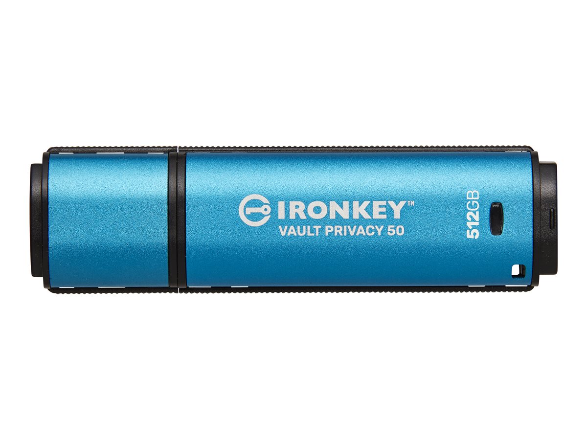 Kingston IronKey Vault Privacy 50 Series - USB-Flash-Laufwerk - 512 GB - USB 3.2 Gen 1