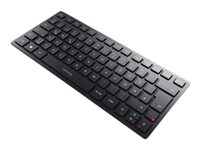 CHERRY KW 9200 MINI - Tastatur - kabellos - 2.4 GHz, Bluetooth 5.0 - QWERTZ - Deutsch