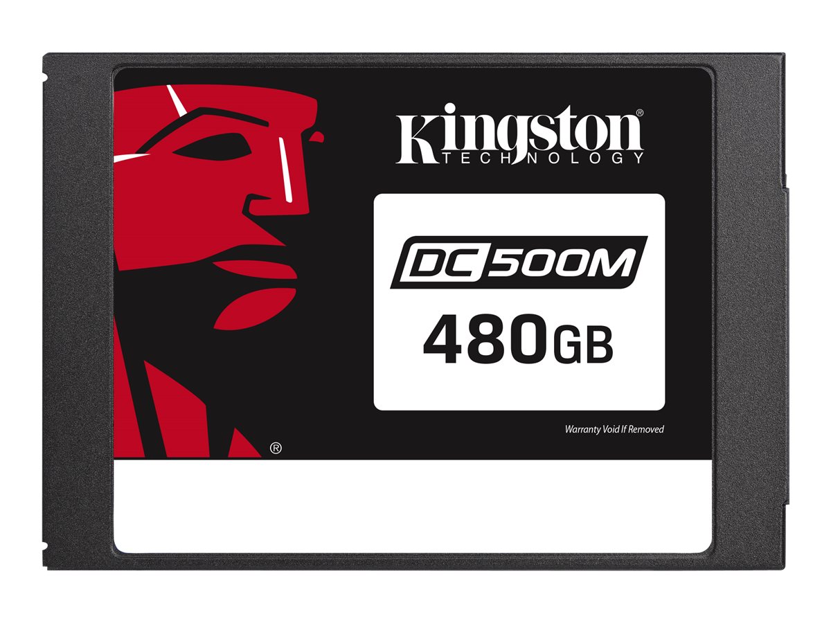 Kingston Data Center DC500M - SSD - verschlüsselt - 480 GB - intern - 2.5