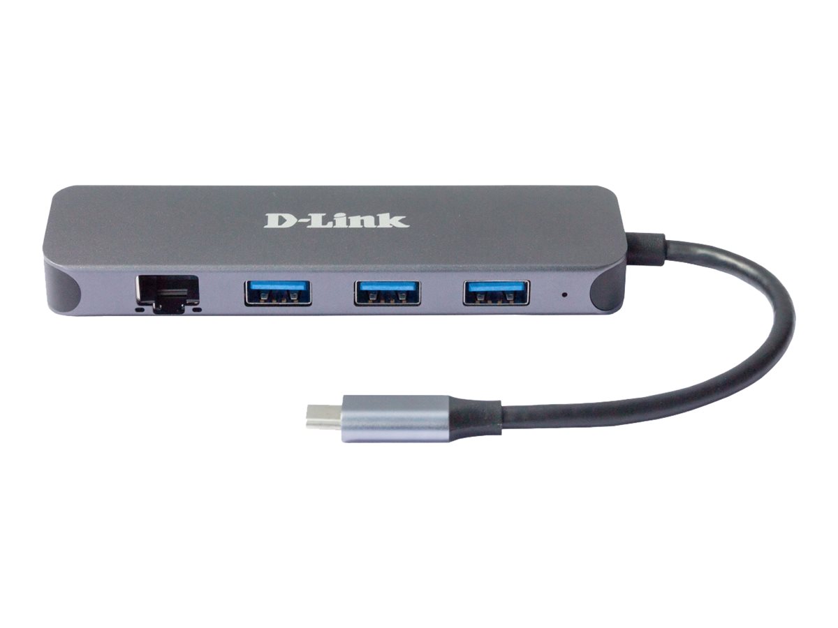 D-Link DUB-2334 - Dockingstation - USB-C - HDMI - 1GbE