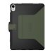 UAG Rugged Case for iPad 10.9 (10th Gen, 2022) - Scout Folio Black/Olive - Bildschirmschutz fr Tablet - Thermoplastisches Polyu