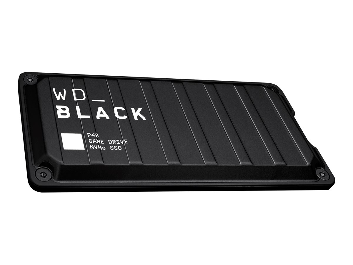 WD_BLACK P40 Game Drive SSD WDBAWY0020BBK - SSD - 2 TB - extern (tragbar) - USB 3.2 Gen 2x2 (USB-C Steckverbinder) - Schwarz
