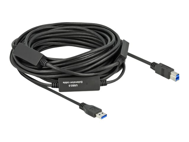 Delock - USB-Kabel - USB Typ A (M) zu USB Type B (M) - USB 3.2 Gen 1 - 15 m - aktiv